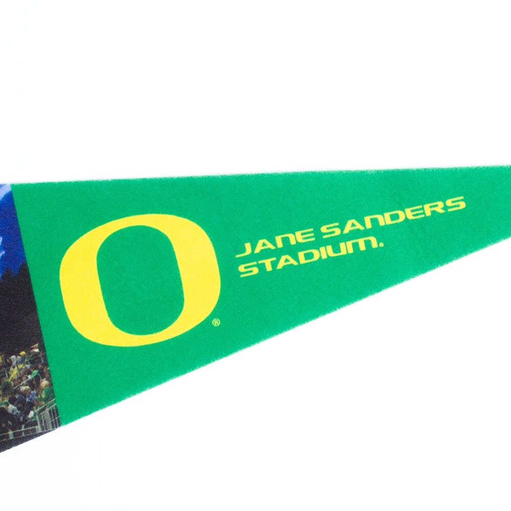 Jane Sanders Stadium, Neil, Green, Pennants, Home & Auto, 9"x24", Softball, Felt, 708387